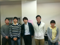 4人の若者と1人のおっさん @上石神井教室
