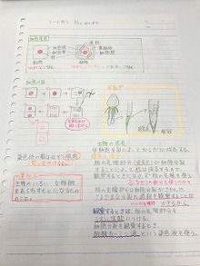 ノート作り(石神井台教室)