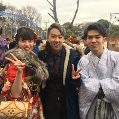 卒業生の門出(石神井台教室)