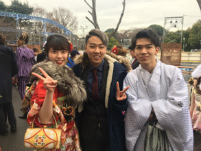 卒業生の門出(石神井台教室)