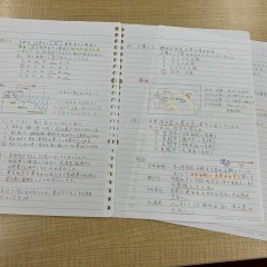 8/30【久米川教室】ノート作りについて語ります。