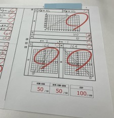 9/25【久米川教室】100点！